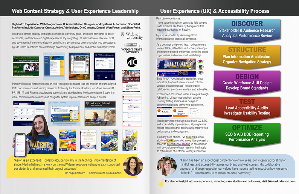 Web Content Strategy & Accessibility Process